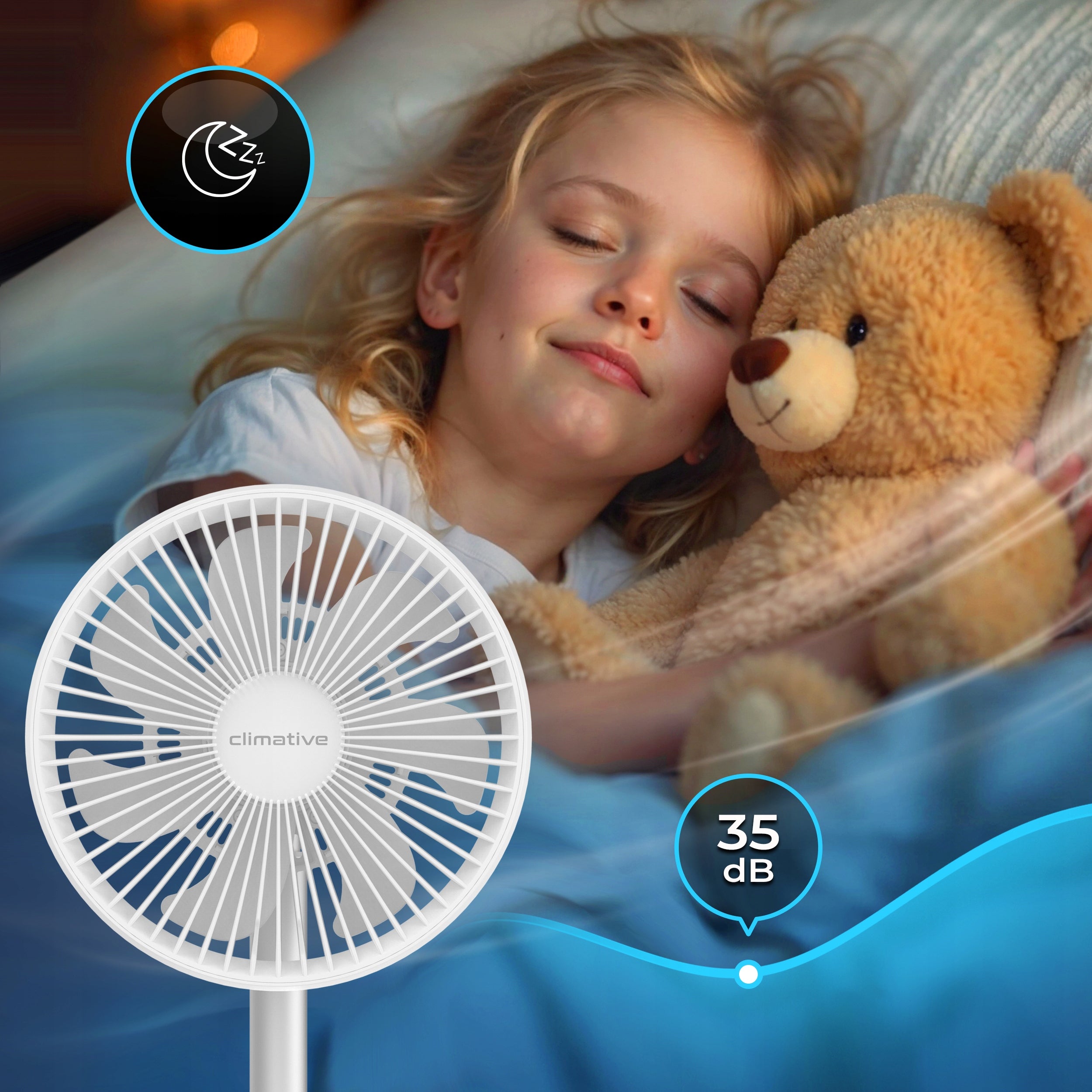 Fan Windmill Desk 2in1 LiftGo 15h Wireless Standing 33-75cm Manufacturer code Wiatrak Stojacy Przenośny 15 h pracy baterii