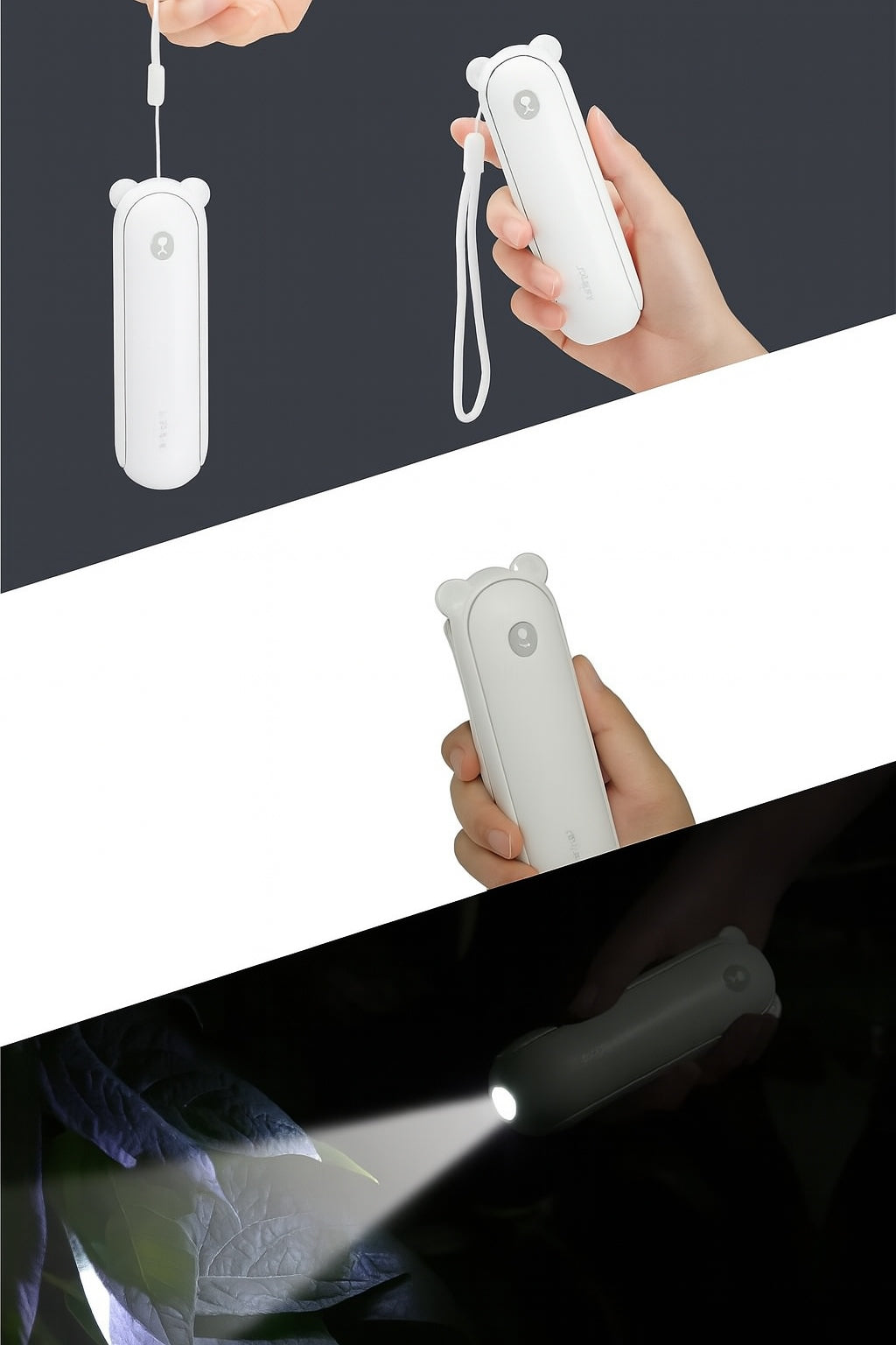 Fan Windmill Handheld Portable Pocket White Mini JISULIFE Manufacturer code JISULIFE