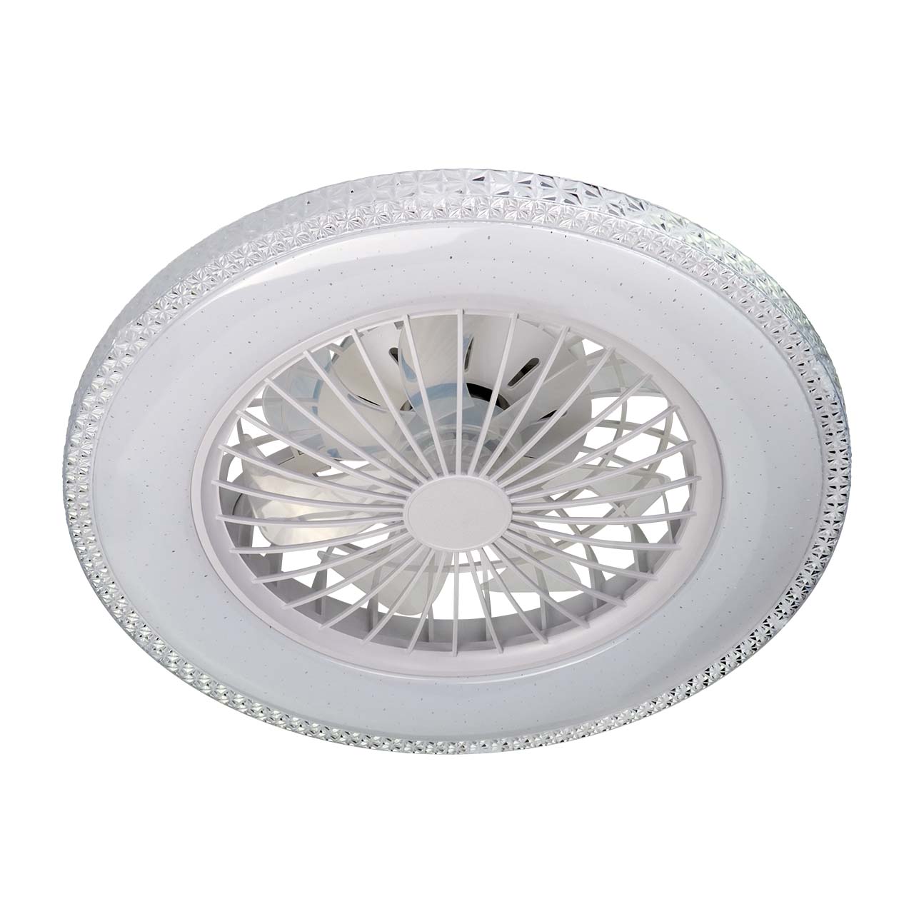 Fan fan ceiling LED lamp 63W CCT color memory + remote control 48cm Packaging status original