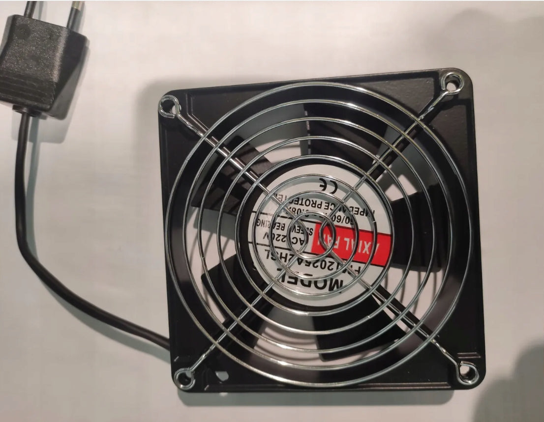 Fan for smokehouse