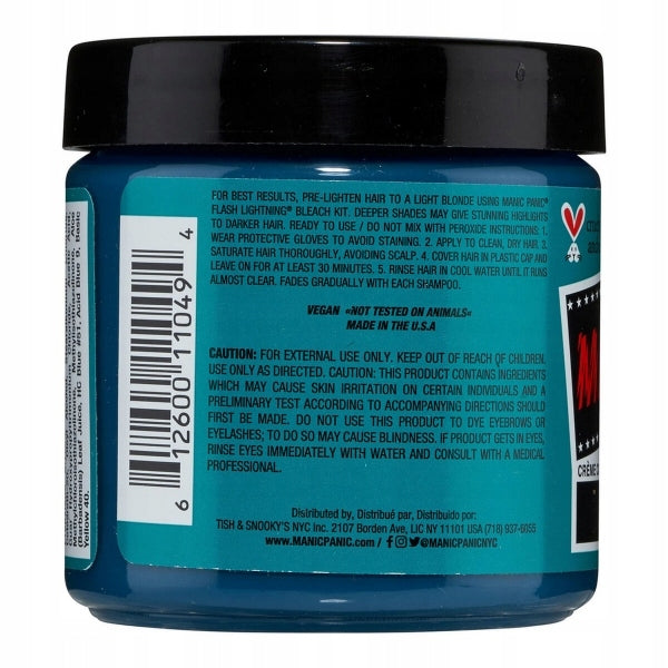 Langanhaltendes Haarfärbemittel Classic Manic Panic Siren'S Song, 118 ml 