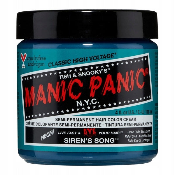 Langanhaltendes Haarfärbemittel Classic Manic Panic Siren'S Song, 118 ml 