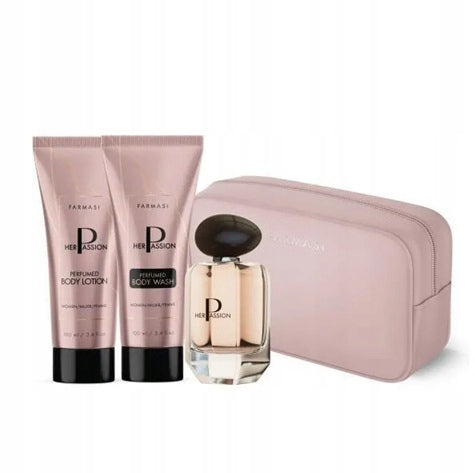 Farmasi Her Passion Set with Cosmetic Bag for Women