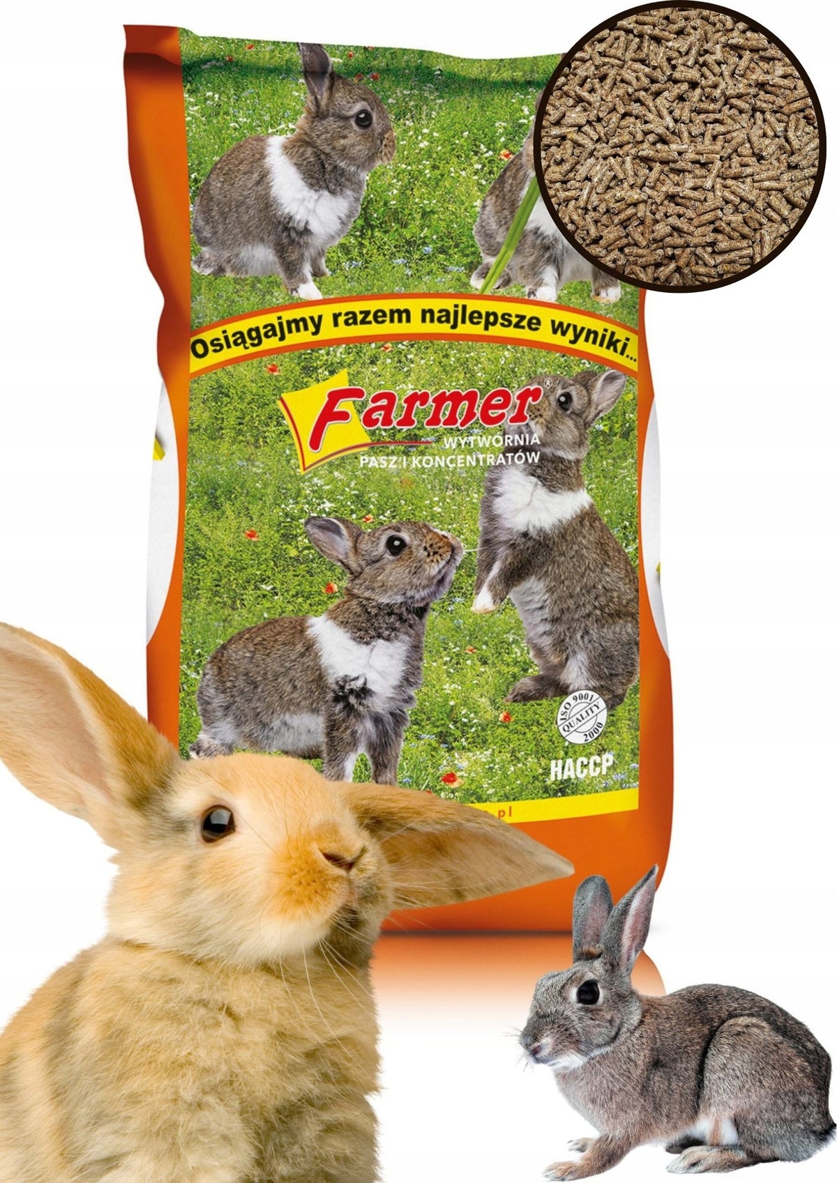 Farmer feed granules 10 kg rabbit Growing
