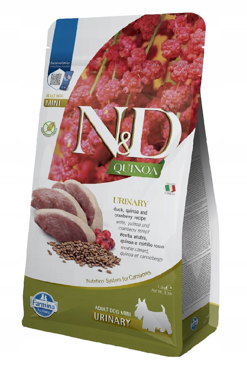 Farmina Dog N&D Quinoa Urinary Adult Mini 1.5 kg