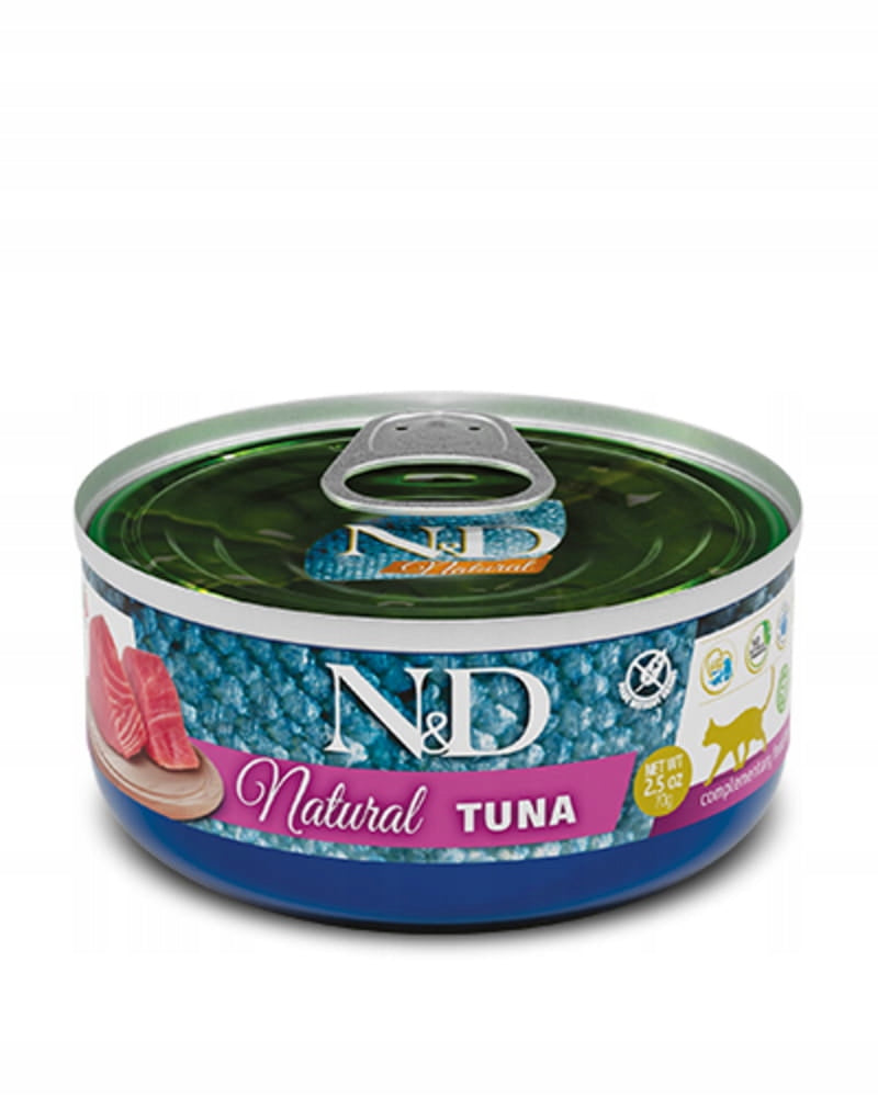 Farmina N&D CAT Natural Tuna (can) 70g