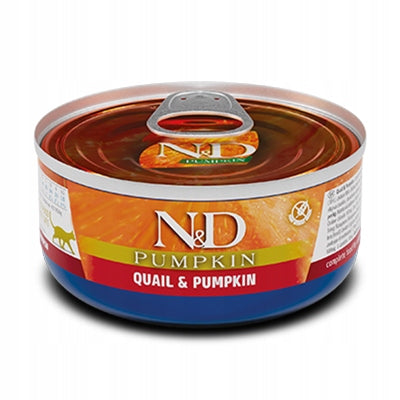 Farmina ND PUMPKIN Quail 70g Cat Wet Cat Food with Quail and Pumpkin Manufacturer code 8606014102116