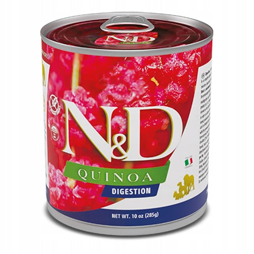 Farmina ND QUINOA Digestion Adult 285g wet dog food with sick pancreas Manufacturer code PND285017