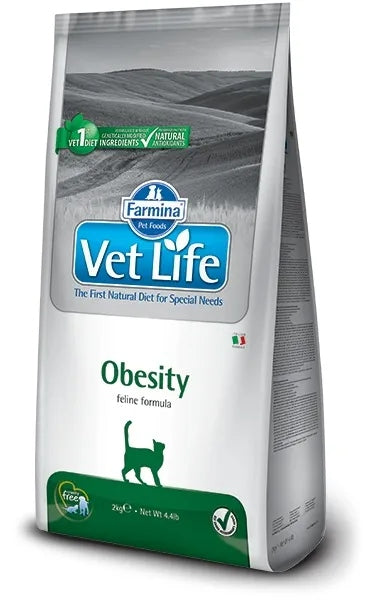 Farmina VET LIFE OBESITY 2kg CAT weight loss Manufacturer code 006532