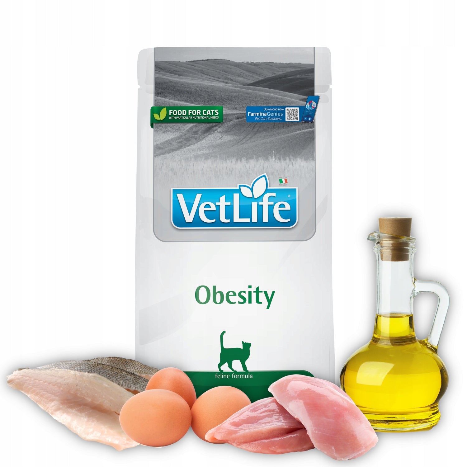 Farmina VET LIFE OBESITY 2kg CAT weight loss