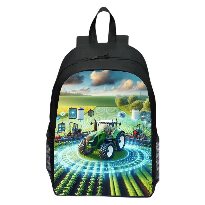 Farming Simulator Children's School Bags, Primary and Secondary Students Gender unisex