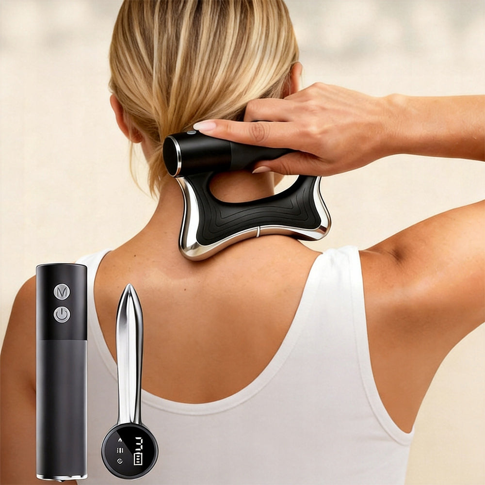 Fascia Massager Massage Gun Lymphatic Drainage Anti-Cellulite Packaging status original