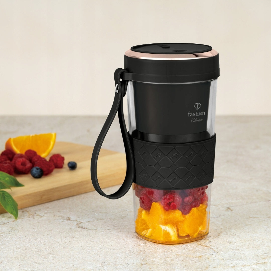 FashionTV FTV-0176 Mini USB Blender - Matte Black & Rose Gold Collection Brand no brand
