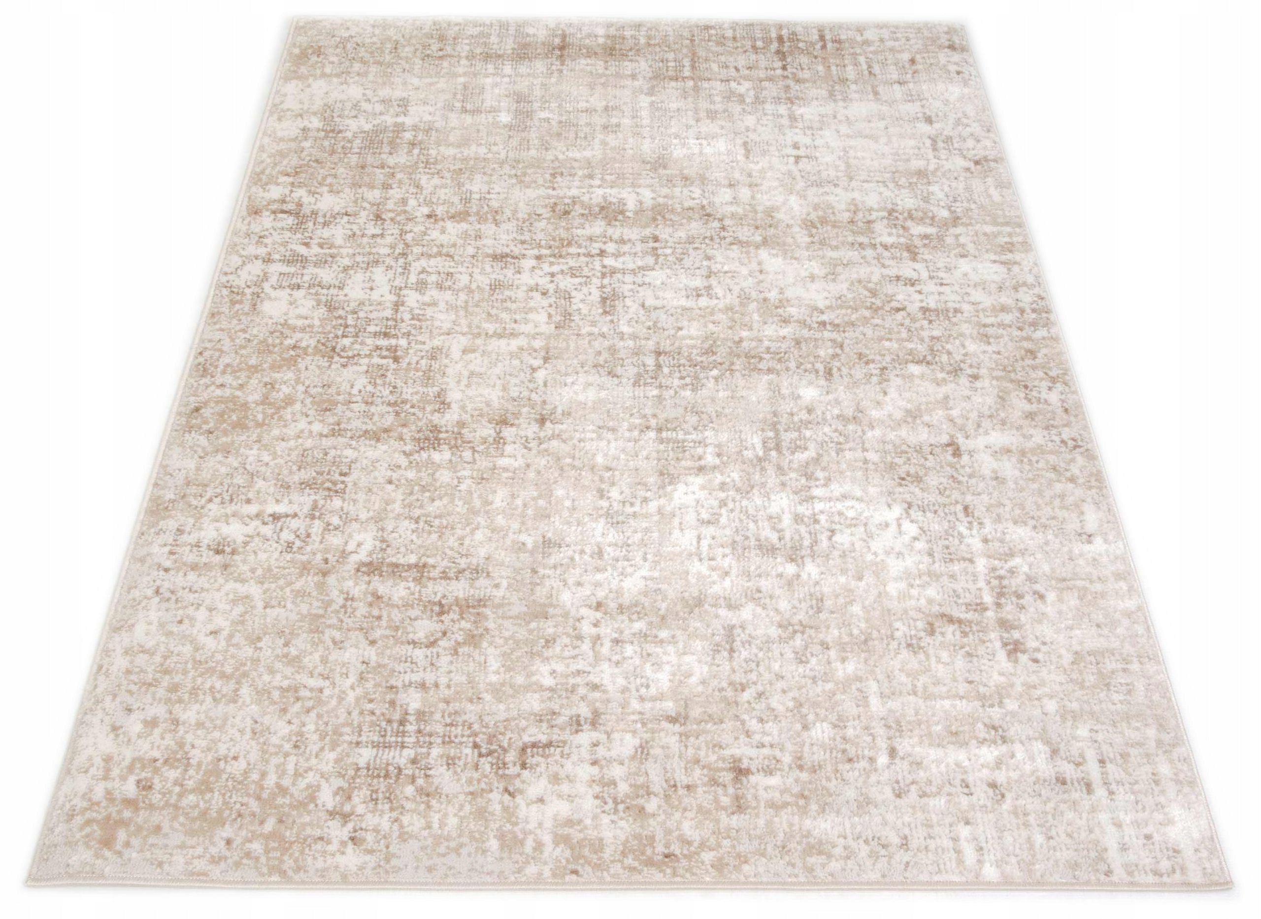 Fashionable CARPET PORTLAND Light Beige For Living Room Bedroom 140x200 cm Thickness 9 mm