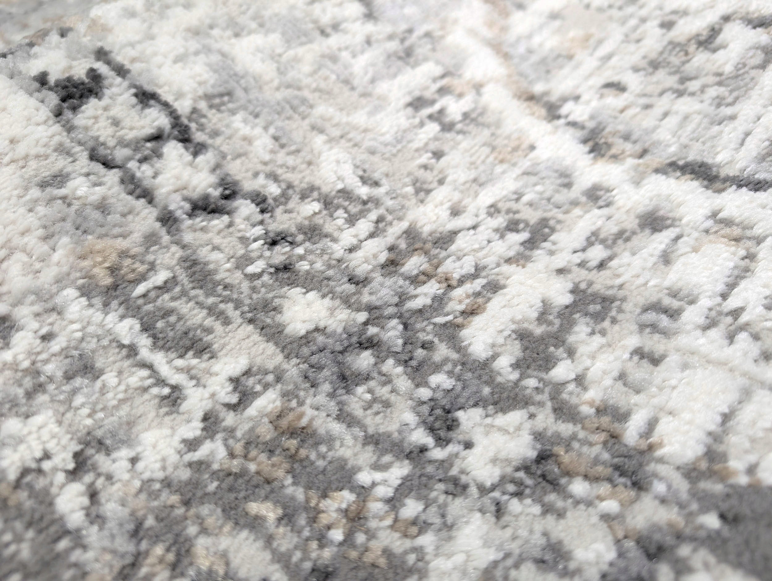 Fashionable Carpet Aged in Gray Shade For Living Room Bedroom 160x220 cm Product width 160 cm