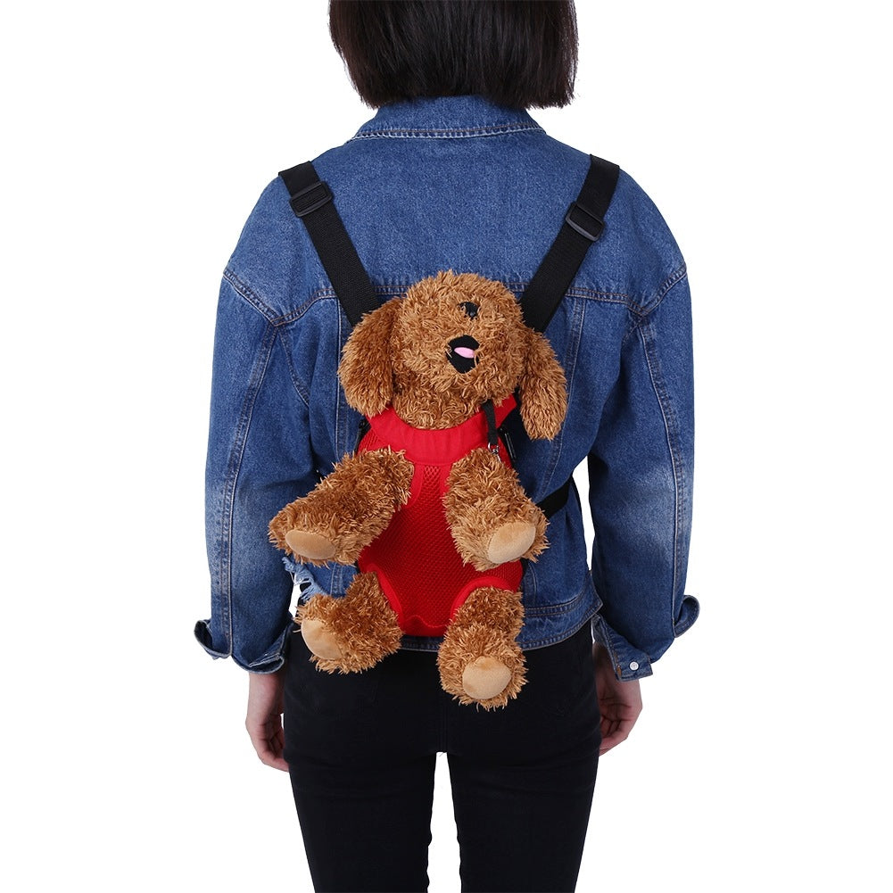 Fashionable Durable Dog Backpack with Five Holes Front Bag for 2K