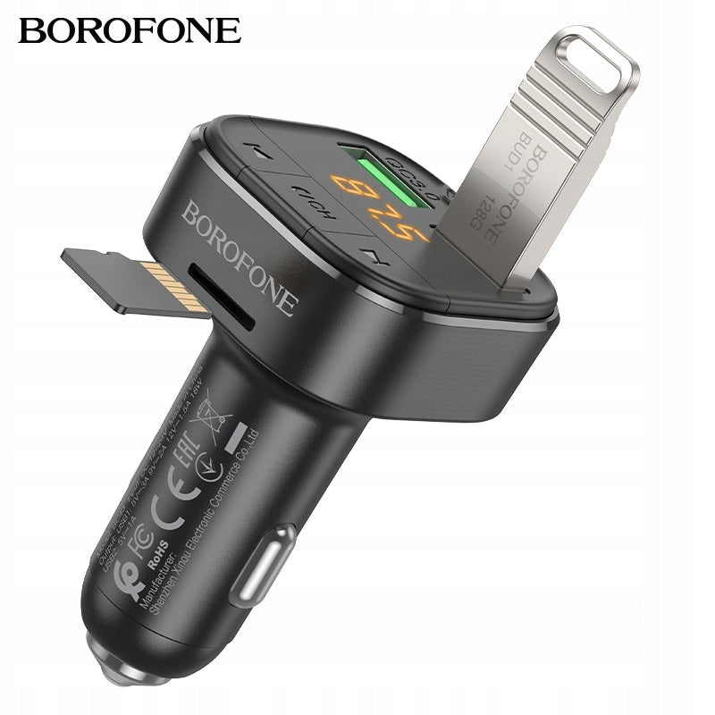 Fast Car Charger FM Transmitter QC3.0 EAN (GTIN) 6974443387223