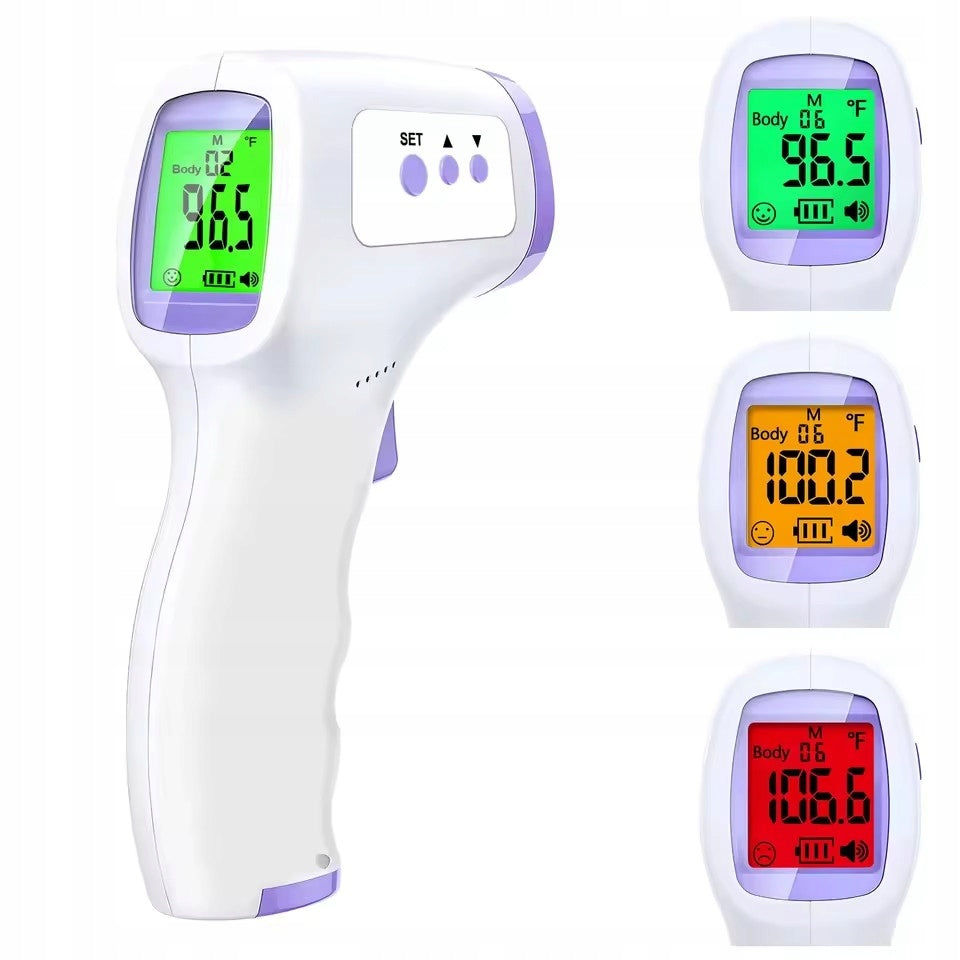 Fast and accurate non-contact LCD infrared thermometer for home Medical device no