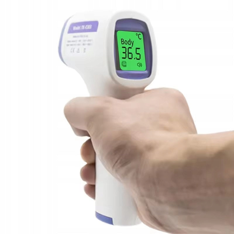Fast and accurate non-contact LCD infrared thermometer for home