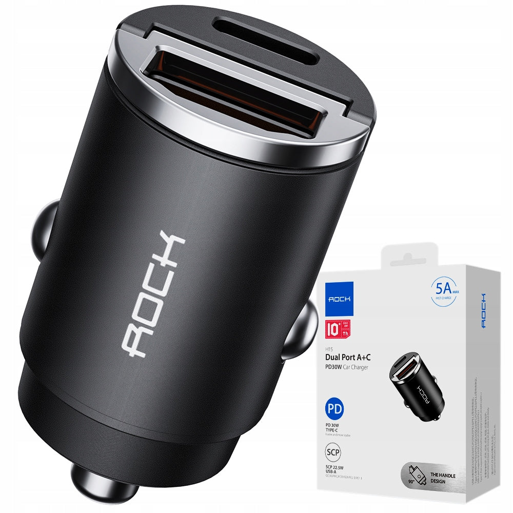 Fast car charger usb c strong for car power delivery PD QC 30W