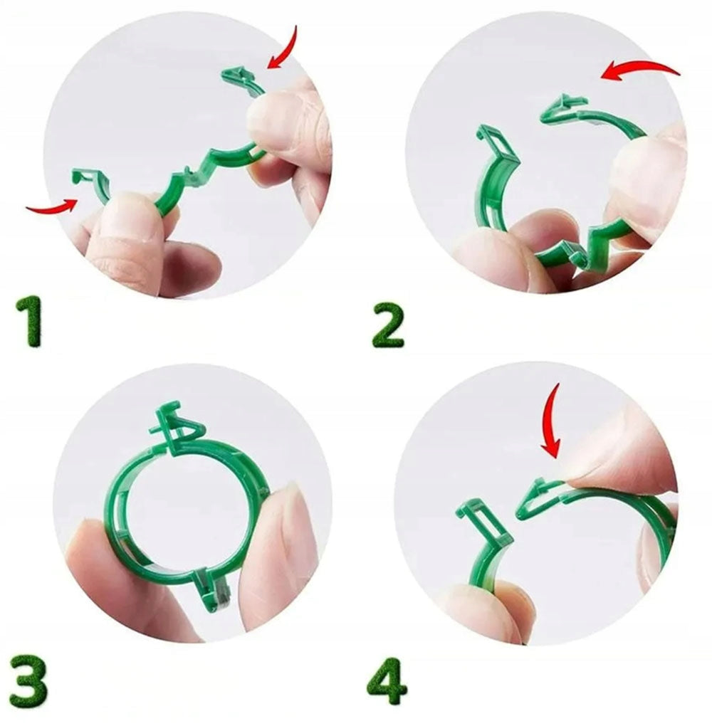 Fasteners Clips Holders for Fixing Tomato Plants Clips for Stems 50sz EAN (GTIN) 5903682309520