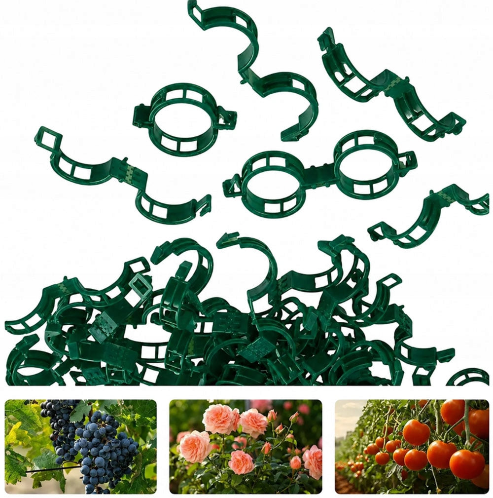 Fasteners Clips Holders for Fixing Tomato Plants Clips for Stems 50sz Packaging status original
