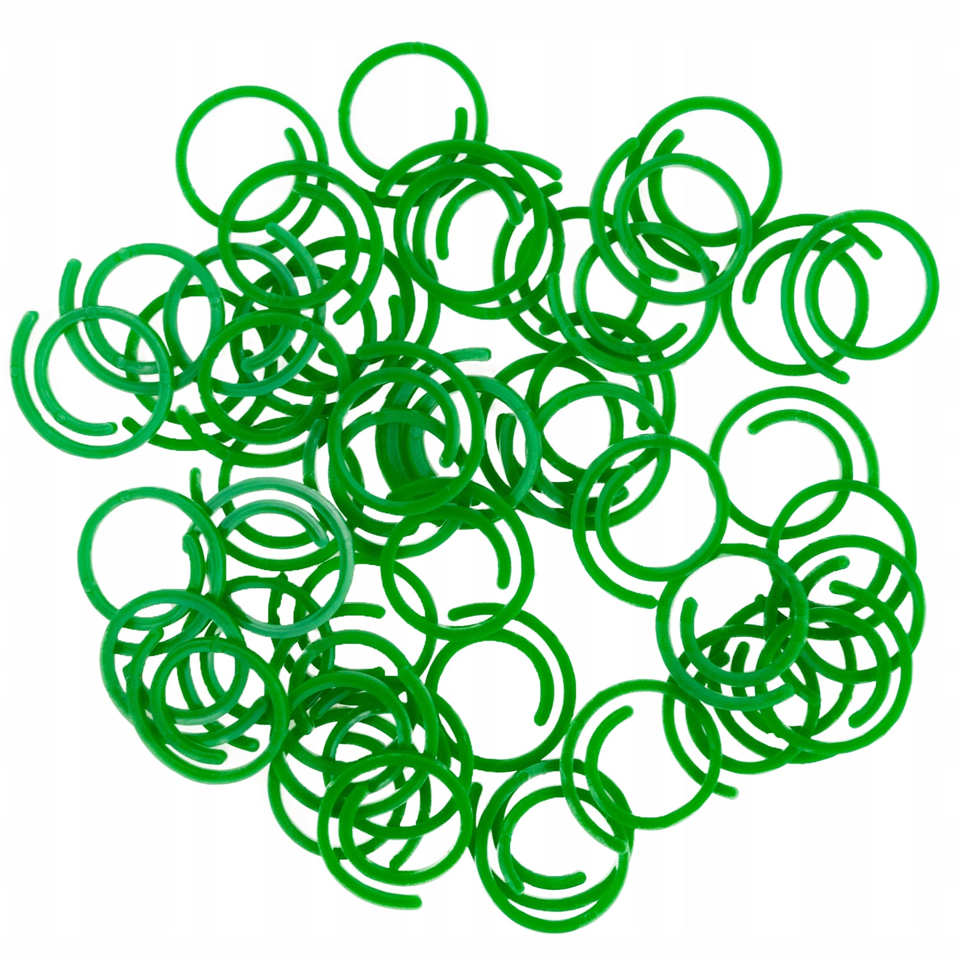 Fasteners clips for FIXING TOMATO PLANTS ON ROUND POLES 50 PCS 3CM Number of pieces 50 pcs