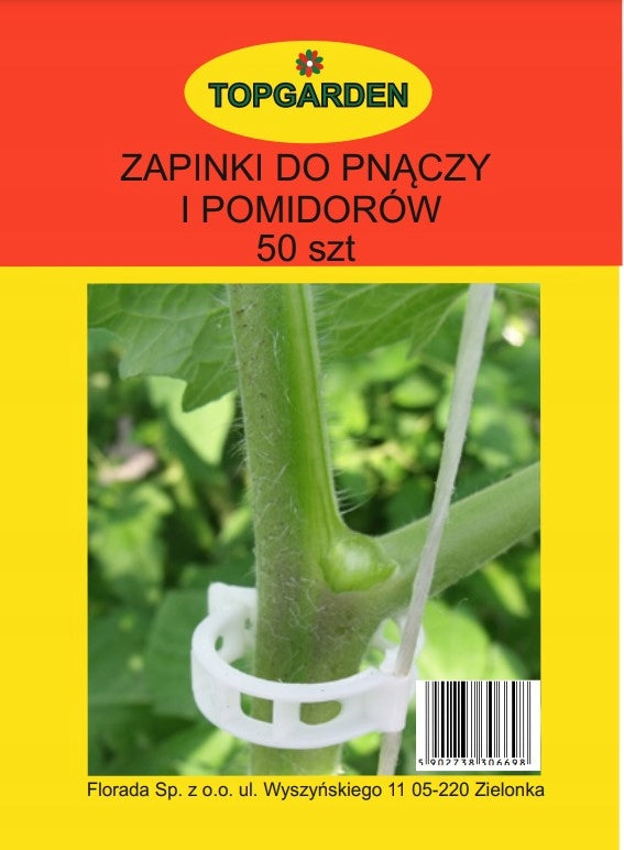 Fasteners clips for attaching tomato stems to string 50pcs Manufacturer code 5836