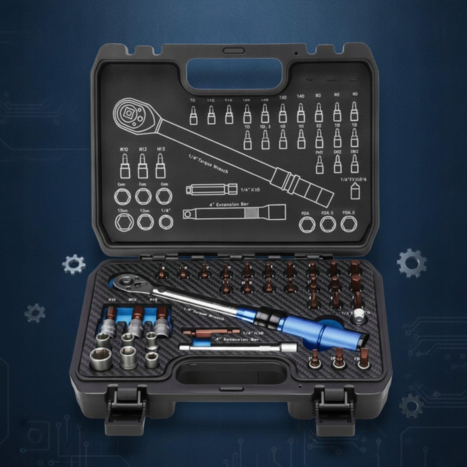 Fastening Wrench Set Carbon Steel Fastening Wrench Kit Clamshell for Home Packaging status original