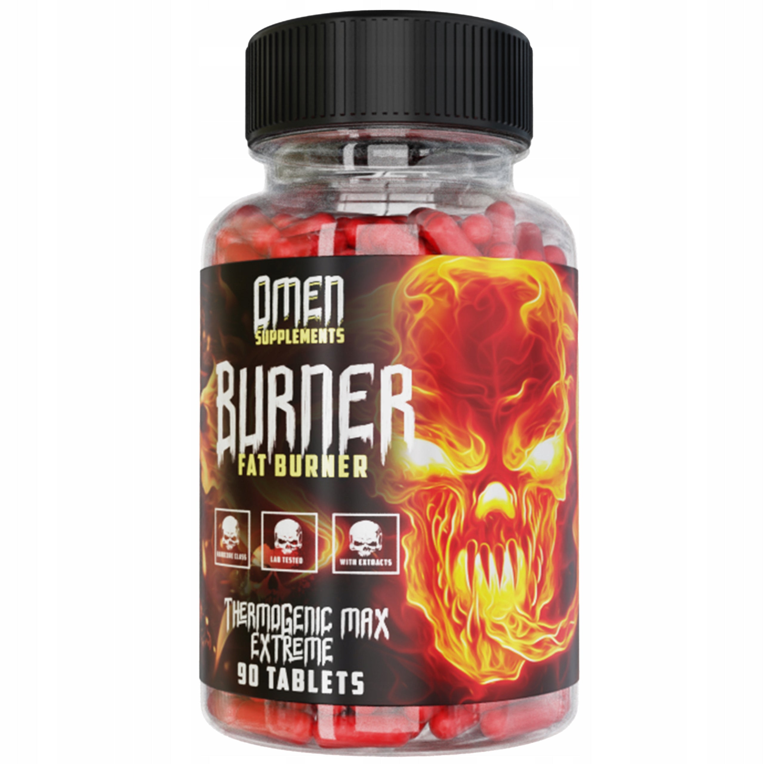 Fat Burner Thermogenic for Weight Loss Omen Burner 90 capsules Expiration date at least 1 year from the date of purchase