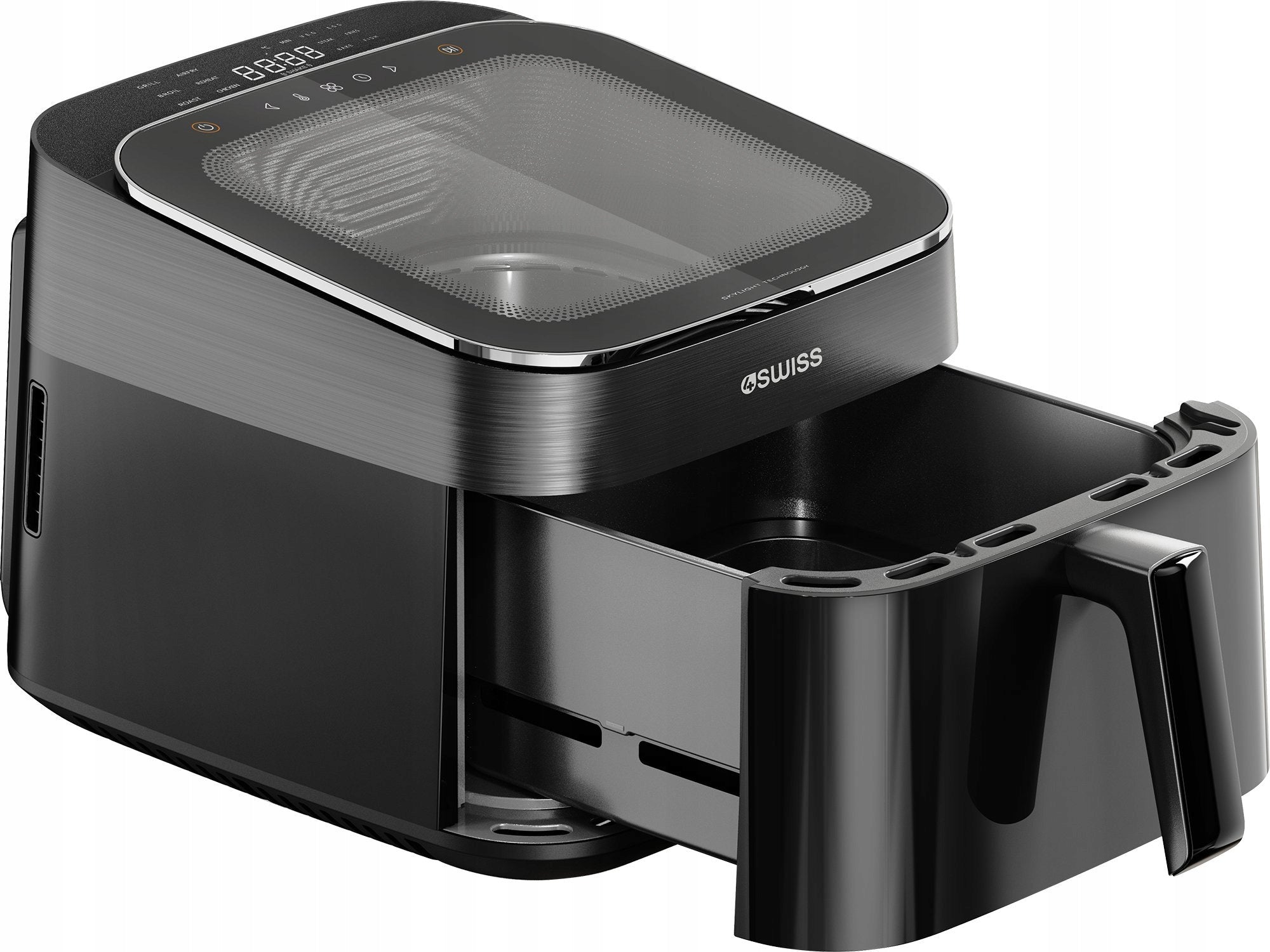 Fat Free Air Fryer 4Swiss ABB-025 1700W 6,5l Window AirFryer Brand 4Swiss