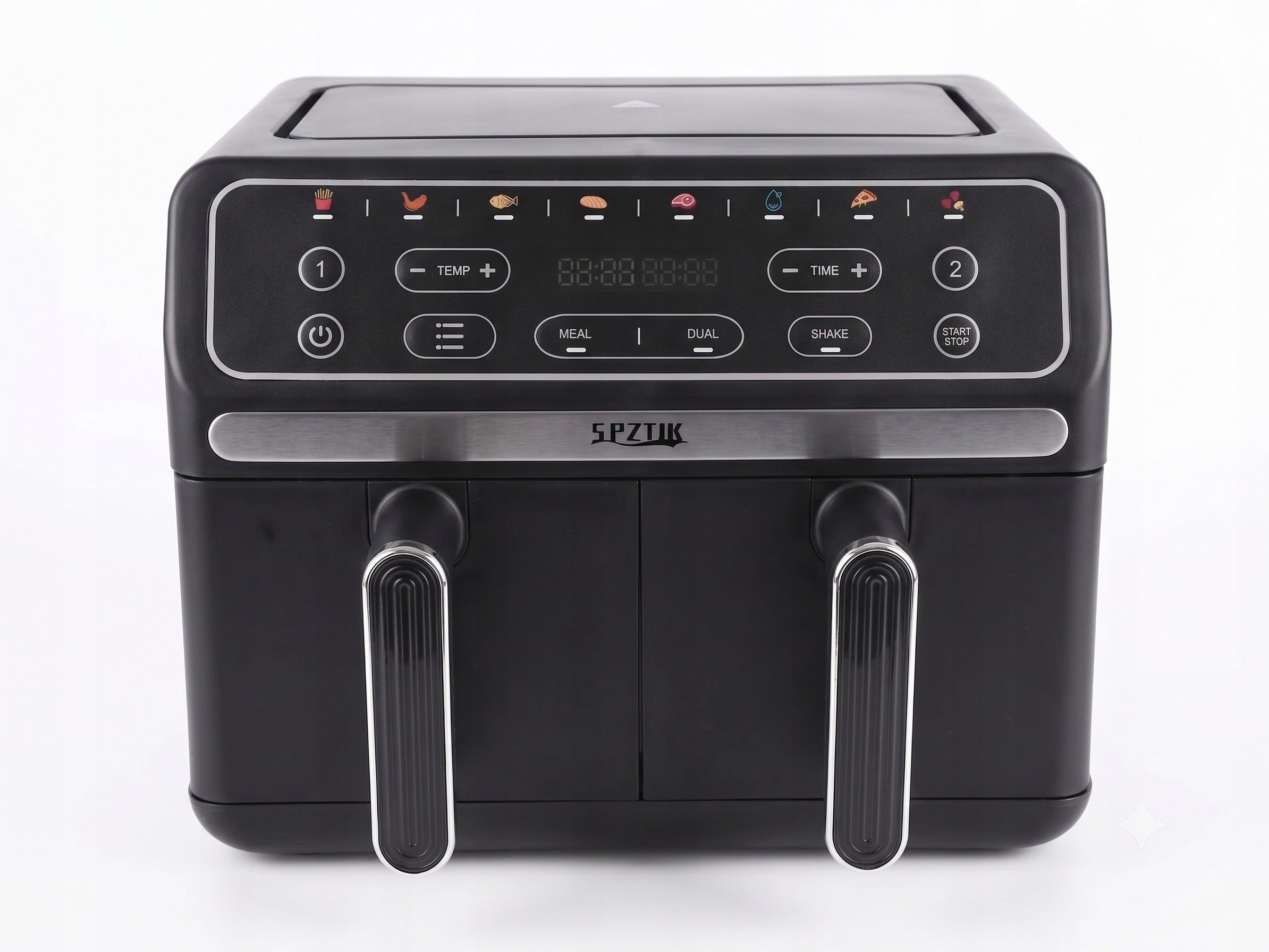 Fat Free Fryer SPZTJK 2 Dual Zone Chambers 2460W SP-A08A Black