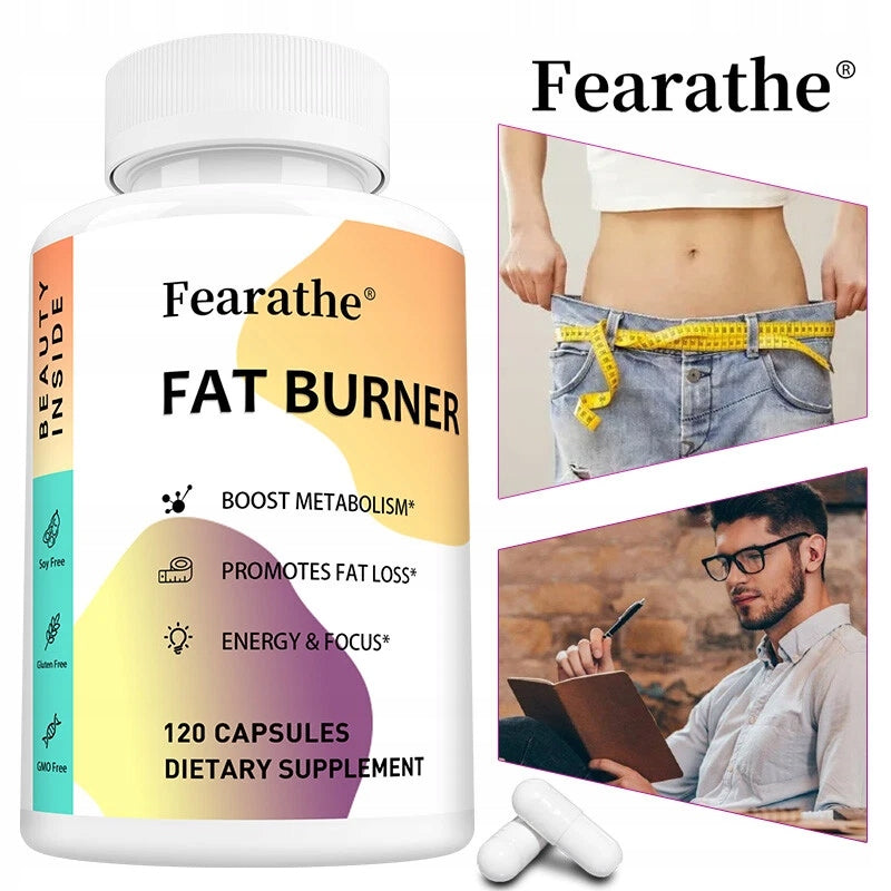 Fat burner, weight loss, appetite suppression, metabolism, concentration, Packaging status original