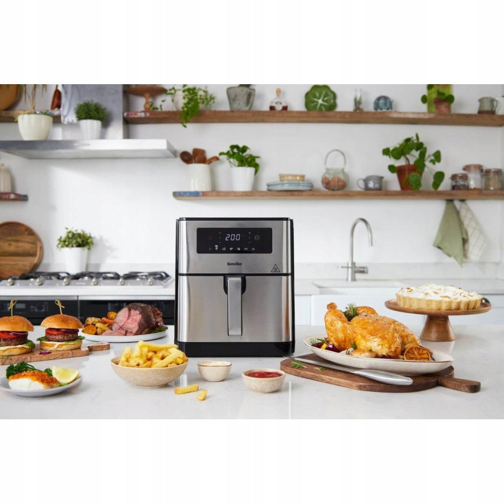 Fat-free air fryer Breville VDF131X Product weight with unit packaging 7.2 kg