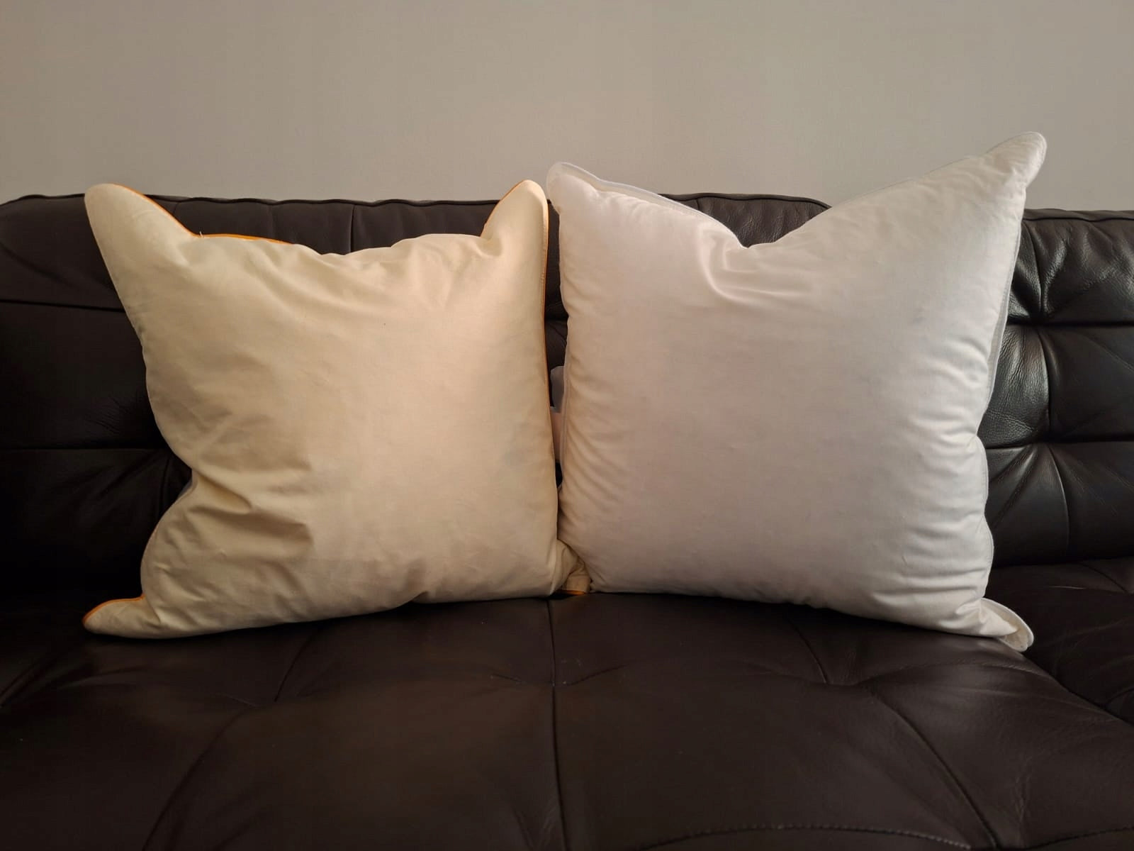 Feather pillow 60x60 900g WHITE or CREAM Medical device no
