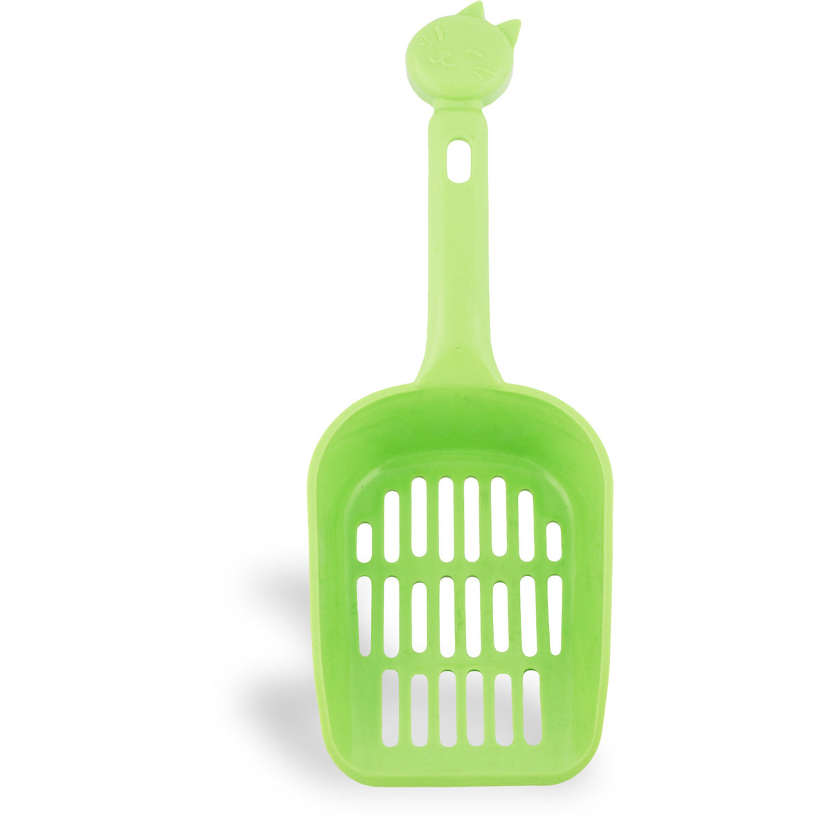 Feces Collector Green Plastic Spatula Packaging status original
