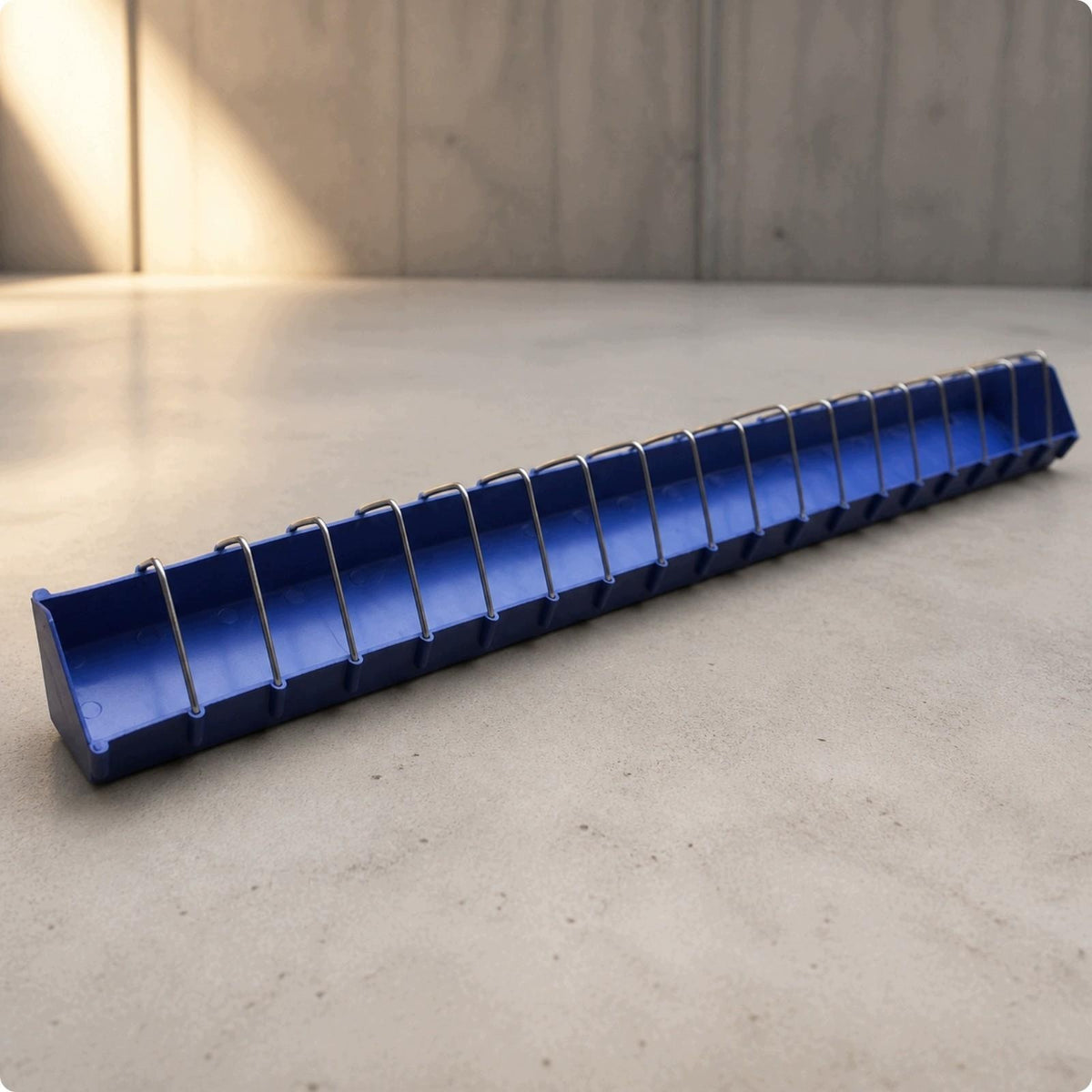 Feeder with Metal Divider Rods dampnessProof Divided Plastic Trough 12M Manufacturer code 10664136486