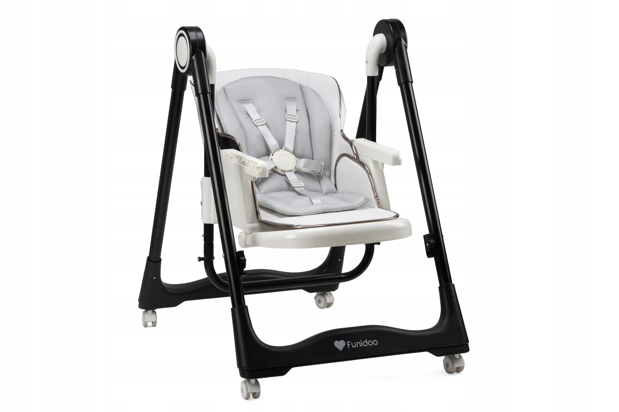 Feeding chair with rocking function and learning panel FUNIDOO Packaging status original