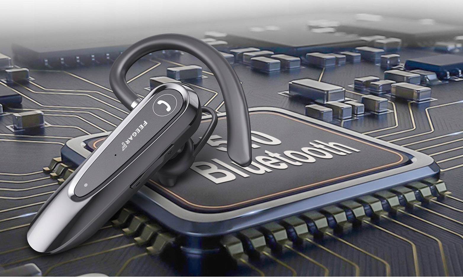 Feegar BF400 Pro Bluetooth Headset for Driver Wireless HD CVC 30h EAN (GTIN) 5904610880104