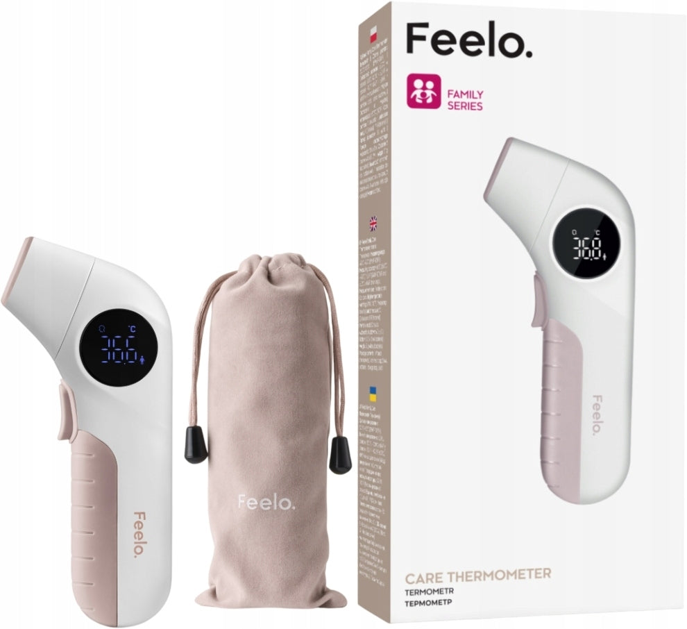 Feelo Family Care infrared thermometer + pouch 1 pc.