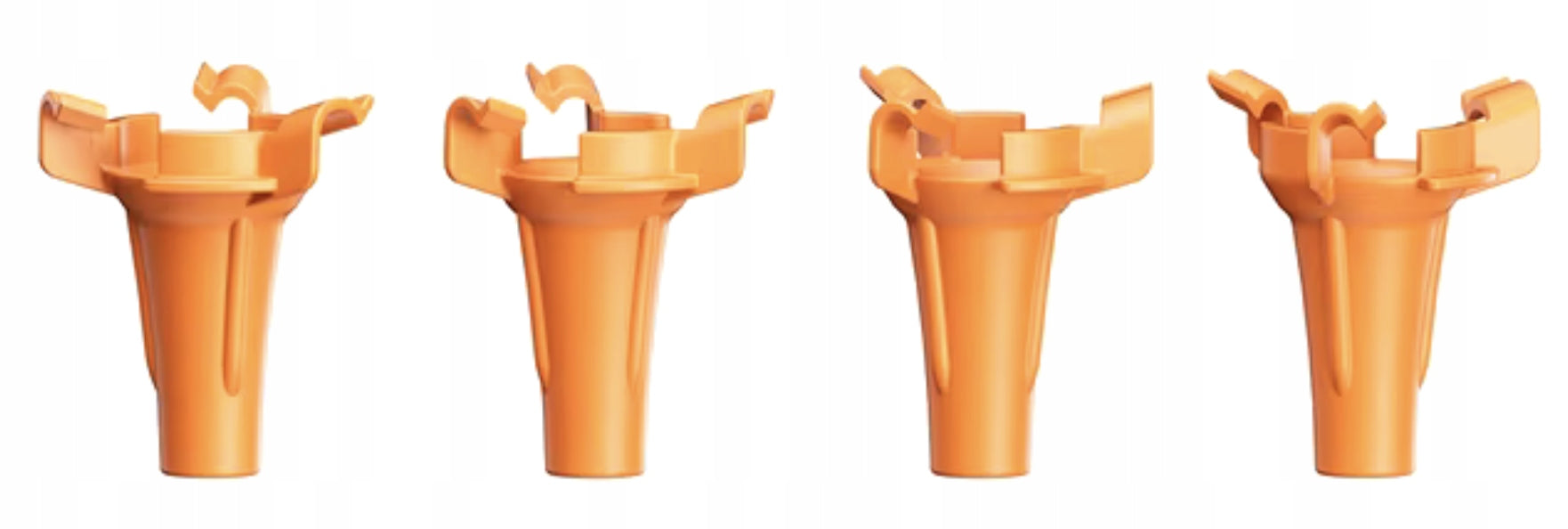 Feet Skids Chassis Elevation Feet for DJI Neo Drone - Orange Batteries included no