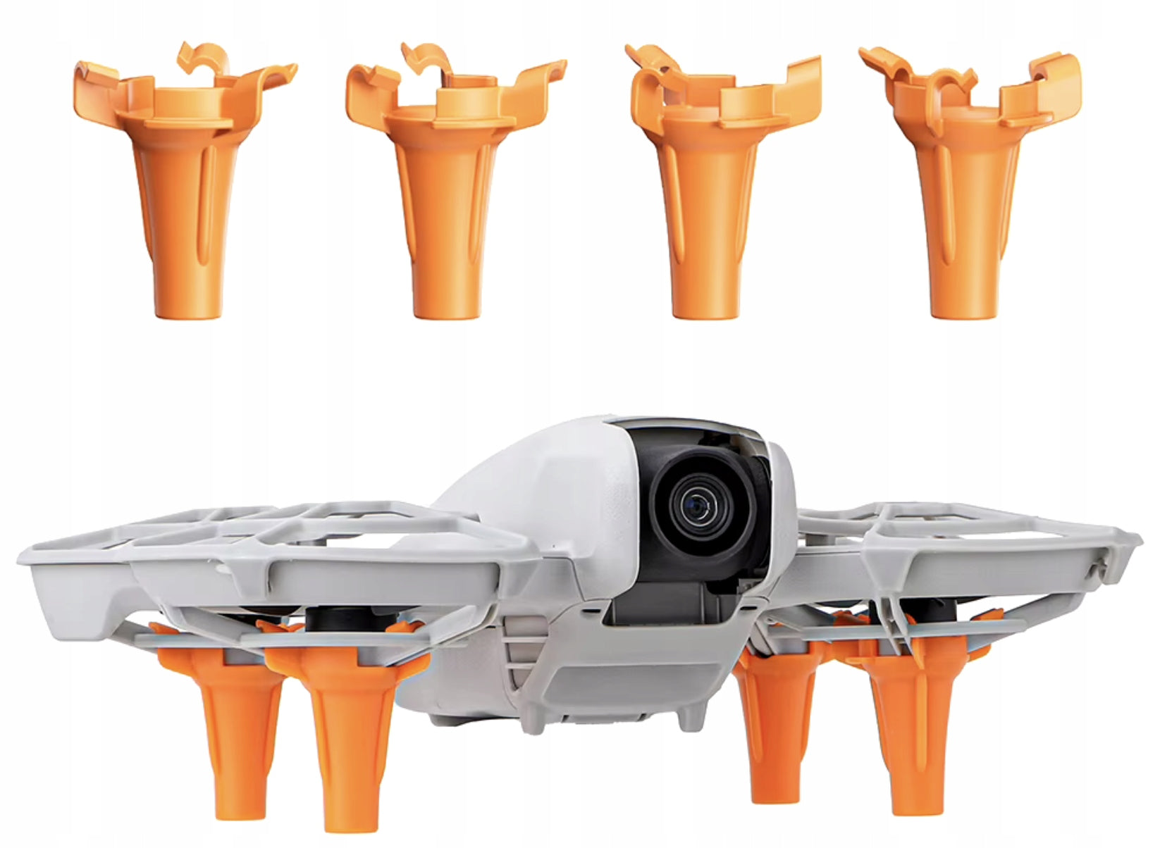 Feet Skids Chassis Elevation Feet for DJI Neo Drone - Orange
