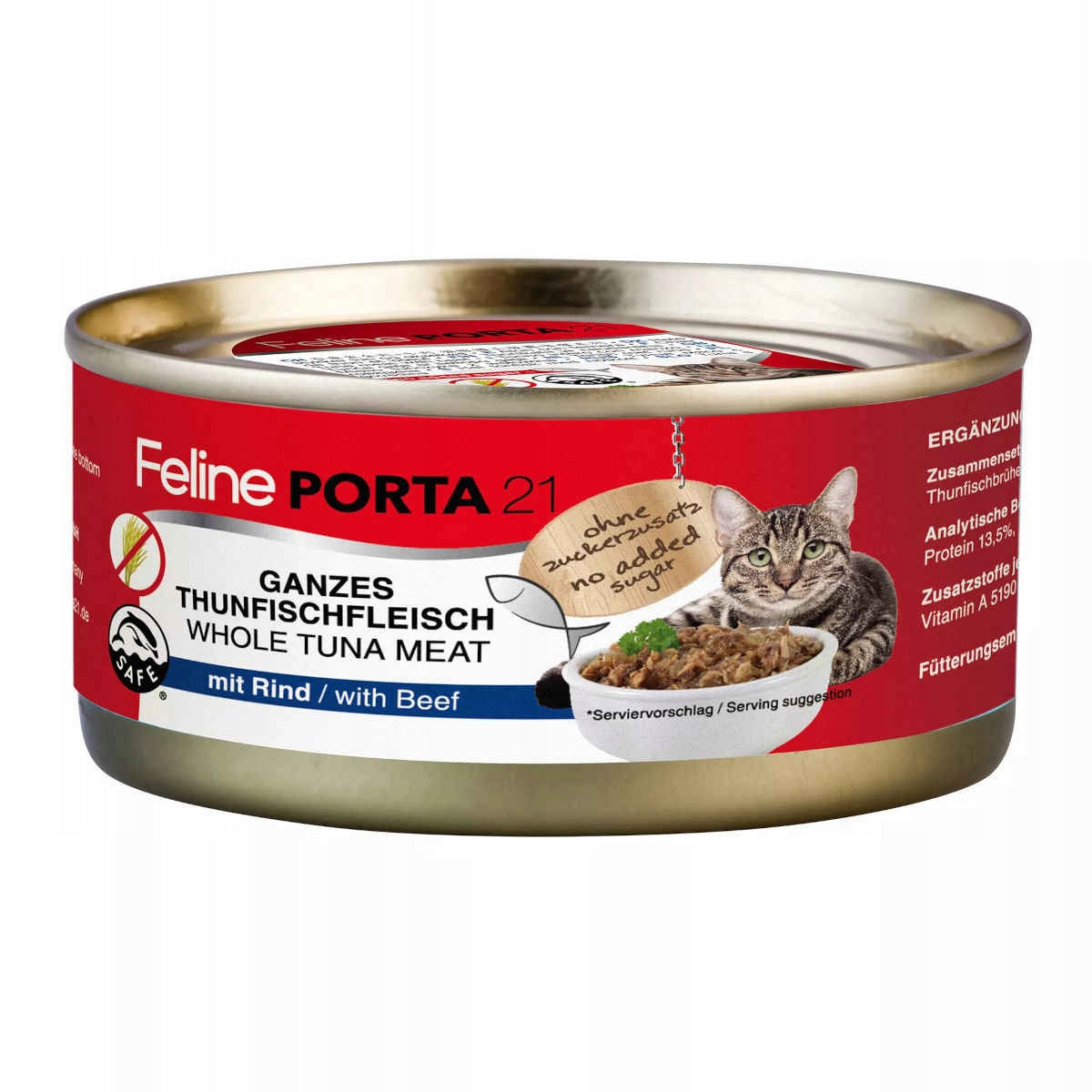 Feline Porta21 Tuna with beef 156g
