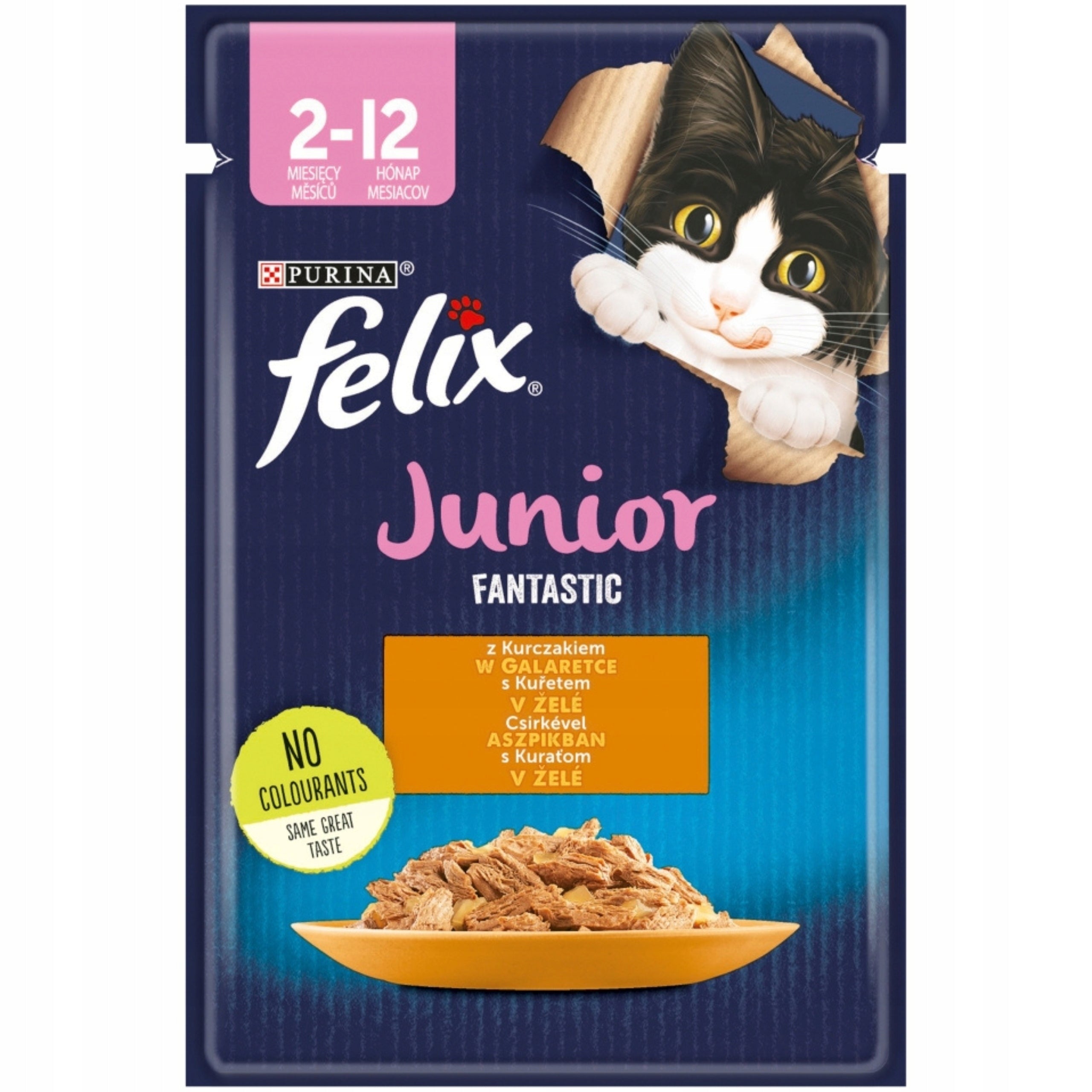 Felix Sachet Junior Chicken Jelly 85g