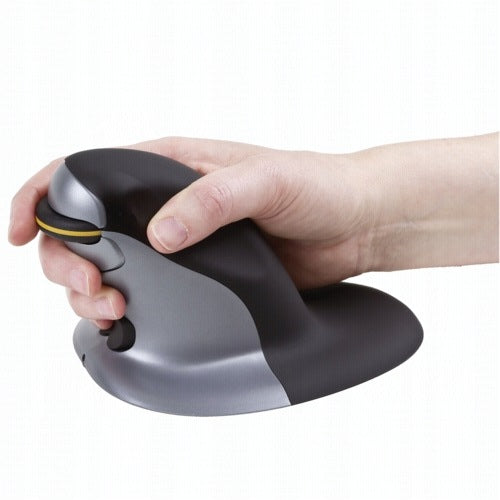 Fellowes Penguin Ambidextrous Vertical Mouse - Medium Wireless