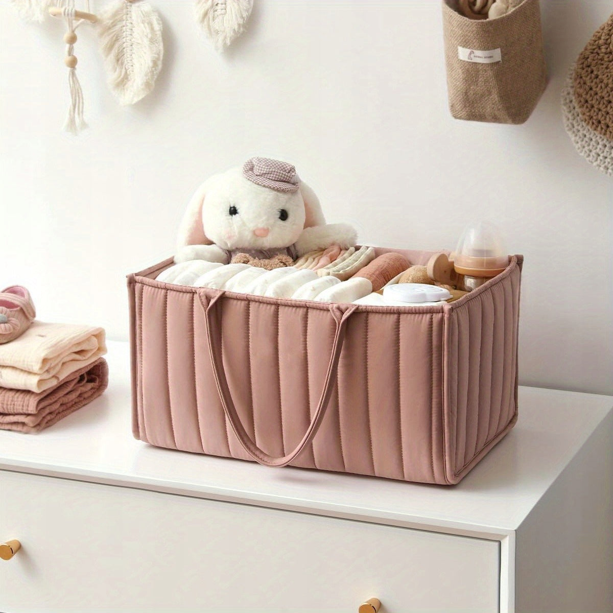 Felt Basket Organizer – For Mom, For Akcesoria Baby, Handy