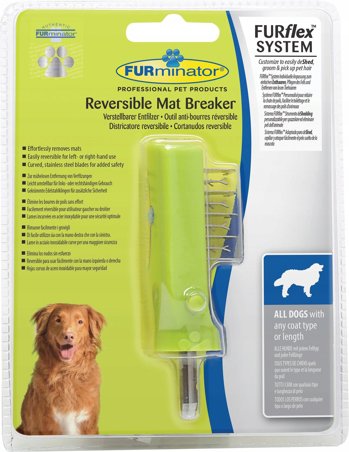 Felt for long hair Furminator FurFlkex system