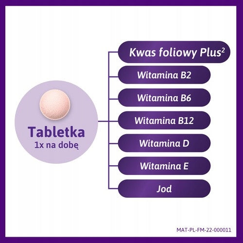Femibion 0 Pregnancy Planning Folic Acid Plus, coated tablets, 28 pcs. Medical device no