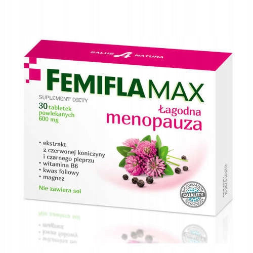 Femiflamax, dietary supplement, 30 tablets Manufacturer code 5901549819106
