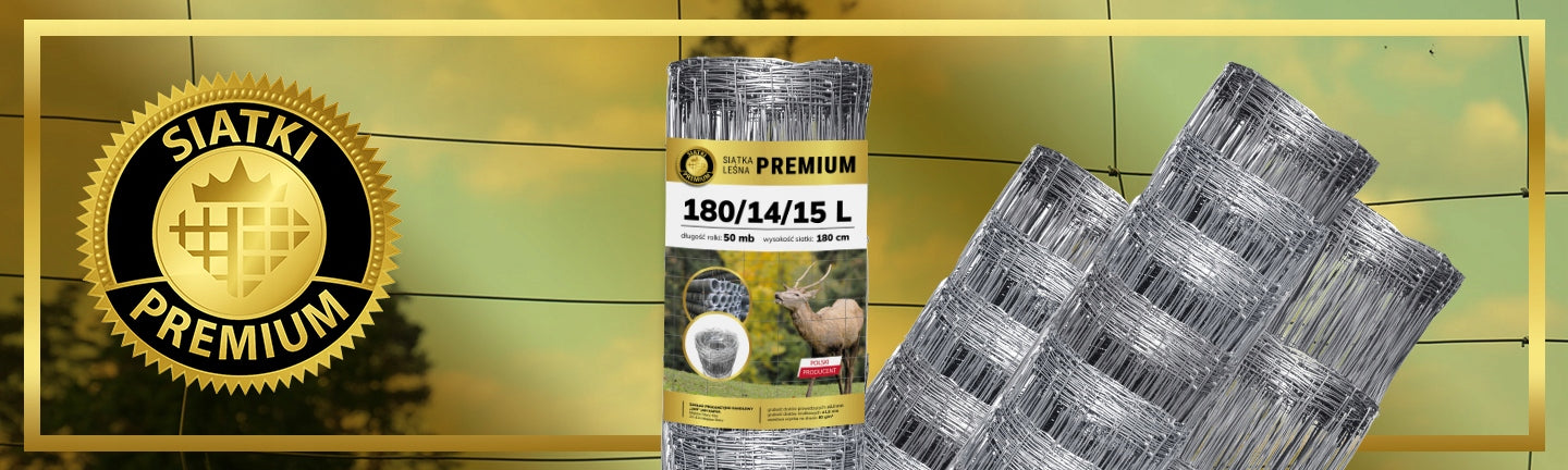 Fence FOREST MESH 180/14/15 L 50m BUILDING FOR GAME DEER boar Manufacturer Z.P.H. JAN